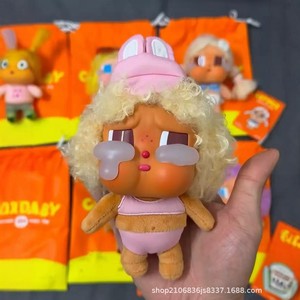 พวงกุญแจตุ๊กตาวินิลรูปเด็กน้อยร้องไห้ แบบกล่องสุ่ม สไตล์โรงงาน ของเล่นสุดฮิตสำหรับวันหยุดพักผ่อนริมชายหาด สำหรับเด็กอายุ 8-13 ปี ของเล่นตุ๊กตาสำหรับเด็กผู้ชายและเด็กผู้หญิง - Product Image 2
