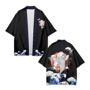 Haori <span class=keywords><strong>Kimono</strong></span> Anime, Vestes Haori Personnalisées, Imprimés de Dessins Animés <span class=keywords><strong>Japonais</strong></span>, Personnalisez Votre Style Anime - Product Image 5