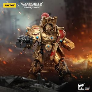 Figura de Acción JOYTOY Warhammer Aquilon Terminator <span class=keywords><strong>Squad</strong></span>, Aquilon con Lastrum Storm Bolter, Escala 1/18, Modelo Coleccionable Mecha - Product Image 2