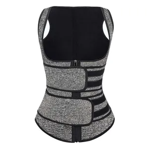 New Style Neoprene Girdles Women Waist Trainer Body Shapers Women Shapers Chest Support Best Selling Panty Girdle Grey Vest