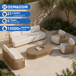 Meubles d'extérieur <span class=keywords><strong>de</strong></span> luxe, canapés <span class=keywords><strong>de</strong></span> <span class=keywords><strong>jardin</strong></span> pour hôtel, meubles modernes <span class=keywords><strong>en</strong></span> teck, ensemble <span class=keywords><strong>de</strong></span> patio <span class=keywords><strong>en</strong></span> corde tressée pour villa, ensemble <span class=keywords><strong>de</strong></span> <span class=keywords><strong>salon</strong></span> <span class=keywords><strong>de</strong></span> <span class=keywords><strong>jardin</strong></span> pour complexe hôtelier - Product Image 1