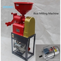 Machine à moudre le riz électrique verticale de petite taille pour usage domestique