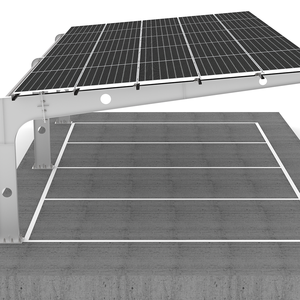 Sistema de Montaje Solar para Cochera Moderna de Alta Calidad GL con Marco Fotovoltaico, Diseño Personalizado, Carga de Viento de 60 m/s y Carga de Nieve de 3 kN/m - Product Image 2