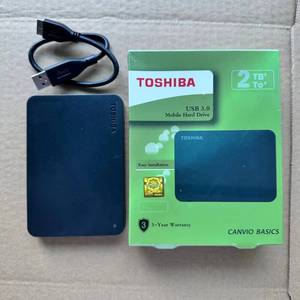 โตชิบา แคนวิโอ เบสิคส์ 1000GB ฮาร์ดดิสก์ภายนอกแบบพกพา USB 3.0 สำหรับแมคบุค วินโดวส์คอมพิวเตอร์ ไดรฟ์สำรองข้อมูลแบบเสียบแล้วใช้งานได้ทันที - Product Image 1