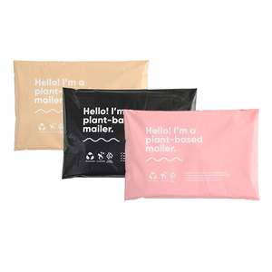 Custom Logo Design Printed Biodegradable Eco Compostable Plastic Mailer Mailing 10x13 Poly Shipping <b>Bags</b> for <b>Clothing</b> <b>Packaging</b> - Product Image 4