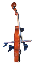 LG001 16,5 Instrumento Colorido Madera Contrachapada Estudiante Viola Con Colofonia Estudiante Y Puente - Product Image 4