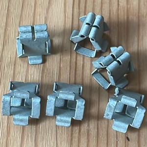 5G0867633 Sun Visor Vanity Mirror <b>Clip</b> Stainless Steel For Volkswagen Audi Skoda Jetta - Product Image 3