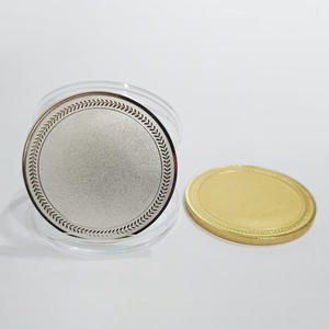 Moneda Redonda Personalizada de Metal, 1oz 5oz, Chapada en Cobre, <span class=keywords><strong>Oro</strong></span> y Plata Antiguos, Moneda en Blanco de <span class=keywords><strong>1</strong></span> <span class=keywords><strong>Onza</strong></span> - Product Image 5