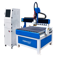 Mesa de Router CNC ATC de Alta Calidad para Trabajos en Madera, 4x4 pies, con Cambiador de Herramientas