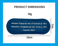 Prix d'usine – Compresse de gel en polyester réutilisable pour thérapie chaude et froide, pour le soulagement de la douleur et le soulagement du stress – Modèle OEM