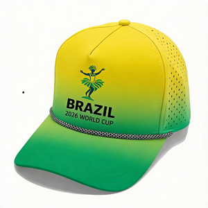 Casquette de baseball brodée personnalisée Coupe du Monde de Football 2026 pour accessoires de supporter 2026 – Vente en gros - Product Image 3