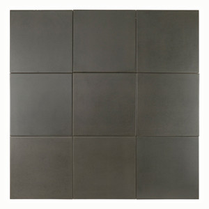 Piastrella in Cemento Antracite 20x20 Cm 8 Mm Finitura Opaca Bordi Irregolari - Product Image 2