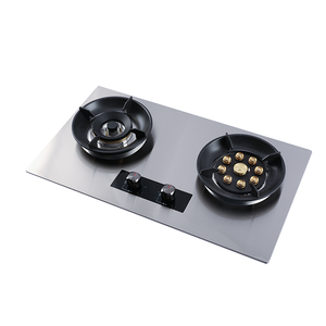 Lyhure-electrodomésticos de cocina de Gas propano GLP 2, acero inoxidable, Control de tiempo, encimera de Gas/encimera de cocina con precio de fábrica - Product Image 5