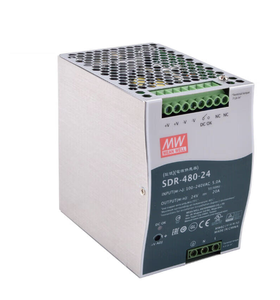 Alimentation à découpage simple MT-SDR-480-24 480W 24V 20A à montage sur rail DIN, entrée PFC 90-264VAC pour automatisation industrielle PLC HMI - Product Image 2