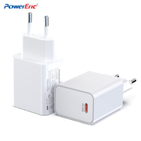 Adaptateur secteur USB-C PD20W, chargeur mural à charge rapide, chargeur Gan PD20W QC 18W pour téléphone 15 16 Type C, prise KC
