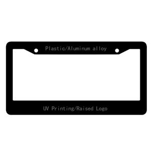 לוח אופנוע מתכת סיטונאי צלחת רישיון מסגרת מסגרת צלחת מותאם אישית עבור אופנוע - Product Image 1