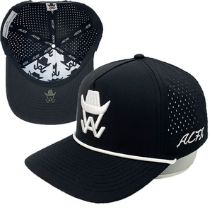 หมวกแก๊ปปักโลโก้ดีไซน์เนอร์ดั้งเดิมสำหรับผู้ชาย หมวกสปอร์ตแบบ Snapback หมวกทรง 5 แฉก หมวกเบสบอลสำหรับวิ่ง หมวกกอล์ฟแบบกำหนดเอง - Product Image 1