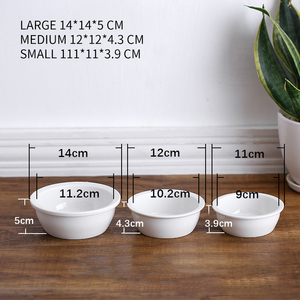 Atacado barato moderno antiderrapante mármore nórdico mergulhado bacia de cerâmica pet - Product Image 3