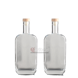 Fabricación <span class=keywords><strong>de</strong></span> Botellas <span class=keywords><strong>de</strong></span> Vidrio Cuadradas <span class=keywords><strong>de</strong></span> 500ml y 700ml para <span class=keywords><strong>Whisky</strong></span>, Licor, Vodka y Vino, con Acabado Mate Escarchado y Tapones <span class=keywords><strong>de</strong></span> Corcho - Product Image 5