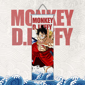 Neue Einteilige Lange Wandrolle Cartoon Monkey D. Luffy Rollposter Anime-Merchandise Urlaubsgeschenk Raumdekoration - Product Image 6