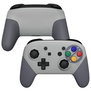 Carcasa de Repuesto Completa con Palancas Octogonales Estilo SNES, Cubierta de Carcasa, Empuñaduras y Funda para el Control Inalámbrico Nintendo Switch Pro - Product Image 1