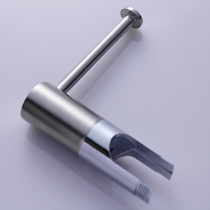 Soporte de papel higiénico duradero Soporte de papel higiénico pivotante de doble poste Soporte de rollo Perchas Soporte de papel higiénico - Product Image 4