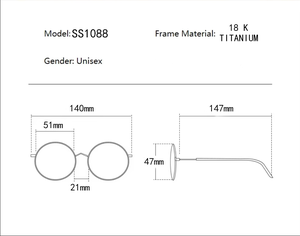 <span class=keywords><strong>Gafas</strong></span> Superovo de Titanio Puro con Armazón Azul, <span class=keywords><strong>Gafas</strong></span> de Lectura de Alta Calidad para Negocios, Armazón Completo, Impresión Ecológica - Product Image 5