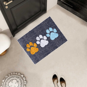 Kit de fabrication de tapis personnalisé de haute qualité avec griffe de chat et <span class=keywords><strong>crochet</strong></span> à double loquet Technique de fabrication de fil imprimé <span class=keywords><strong>facile</strong></span> à bricoler soi-même pour les débutants - Product Image 2