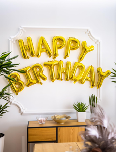 Multi Colors 16inch Aluminum Foil Birthday <b>Balloons</b> Set-Eco-Friendly Party Decoration with Colorful Letters and Banner - Product Image 2