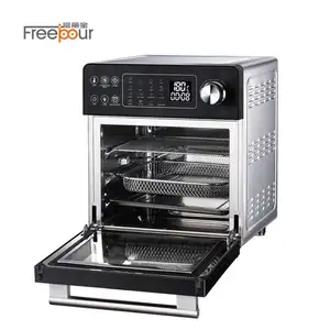 Small 16l Professional Digital Oven No Oil Air Fryer Toaster Oven Combo