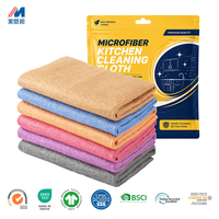 Paño de Limpieza de Microfibra Superabsorbente de Color Personalizado Directo de Fábrica, Alta Resistencia a la Abrasión, Diseño sin Bordes para Ventanas de Vidrio