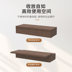 Aluminum Alloy <b>Drawer</b> Slide 1.8mm Thickness Soft Closing Minimalist Design For Bay Window Sill Computer <b>Desk</b> - Product Image 1