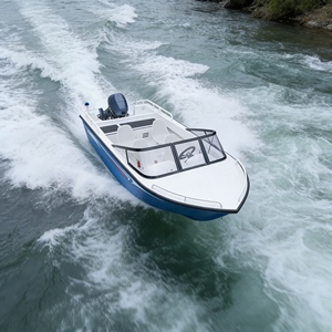 Bateaux de pêche en gros, bateaux d'<span class=keywords><strong>occasion</strong></span> de 12,3 m, remis à neuf en fibre de verre pour la pêche commerciale, le transport maritime et les tâches lourdes - Product Image 1