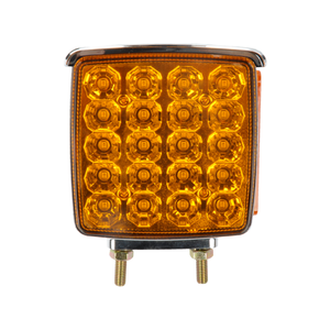 Marqueur latéral carré <span class=keywords><strong>de</strong></span> lumière <span class=keywords><strong>de</strong></span> piédestal <span class=keywords><strong>de</strong></span> SD-2076V Leds double face avec la lampe <span class=keywords><strong>de</strong></span> clignotant pour les camions américains - Product Image 1