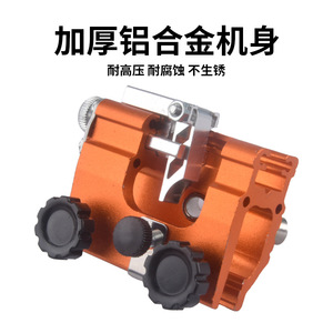 Genesis Chain <b>Grinder</b> For Chainsaw Manual Alloy <b>Small</b> Gold Hand Crank DIY Tool - Product Image 2