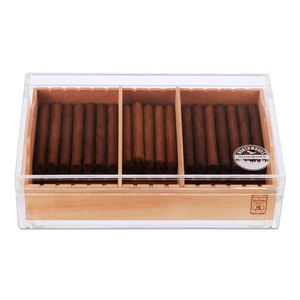 ホット販売カスタムシダーウッドシガーボックスシガーケースOEM/ODMシガレットヒュミドールシガーボックス、高透明アクリルボックス付き - Product Image 3