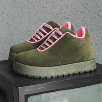 Chaussures de marche pour hommes, très vendues, confortables, en tissu doux, à semelle épaisse, respirantes et résistantes à l'usure