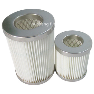 Filtre à cartouche d'air en polyester non tissé plissé cylindrique - Product Image 4