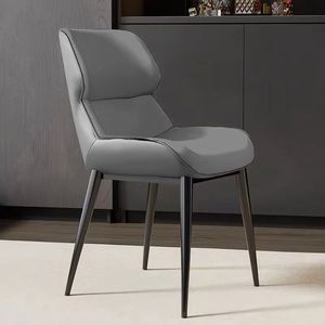 Silla de Comedor de Cuero Moderna, Ligera y Duradera para Cocina, Hogar, Oficina y Sala de Estar - Product Image 5