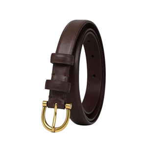 Cinturones de piel auténtica de vaca para hombre cómodos y elegantes al por mayor estilo vintage con aleación para hebilla - Product Image 4