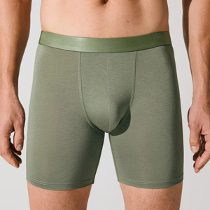 Calzoncillos Deportivos Largos Personalizados para Hombre, Ropa Interior Transpirable, Talla Grande - Product Image 1