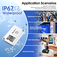 Tombol yang dapat diprogram bluetooth wifi tracker beacon Tag Sensor Beacon BLE kunci Locator Sensor iBeacon