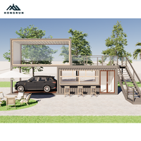 Maison préfabriquée durable et résistante aux ouragans 123, prête à vivre, en conteneur, disponible en plusieurs couleurs, maison préfabriquée en acier, design moderne |   Construction modulaire à assemblage rapide