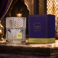 Parfum de luxe pour hommes du Moyen-Orient, parfum boisé oud ambre, emballage personnalisé, logo OEM ODM, parfum en gros