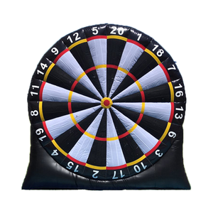 Jeu de cibles de tir de football gonflable en gros jeu de fléchettes de football jeu de fléchettes gonflable pour entreprise de location - Product Image 1