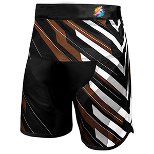 Pantalones Cortos de MMA Sublimados, Material Spandex/Poliéster, Unisex para Adultos - Product Image 4