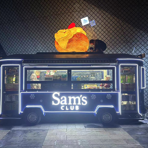 نموذج فني مخصص كبير من الألياف الزجاجية على شكل كعكة مصنوعة يدويًا - نموذج محاكاة للخبز بتصميم فني من قوانغدونغ لشاحنات الطعام - Product Image 5