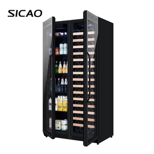 Centre de boissons à deux zones, réfrigérateur à boissons encastrable, cave à vin électronique pour usage commercial et domestique - Product Image 2