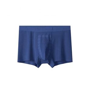 Factory Wholesale <b>Custom</b> Modal <b>Boxer</b> Underwear Breathable Knitted Business Simple Underwear Comfortable Particle Massage Design - Product Image 4
