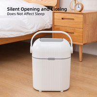 SUNNUO Poubelle à couches pour bébé grande capacité, écologique, en plastique ABS, élimine les odeurs, pour chambre à coucher
